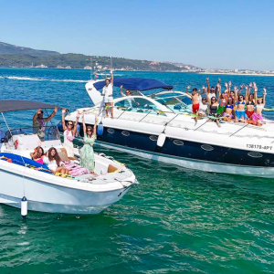 Fairline Targa 48 + Beneteau Flyer 9